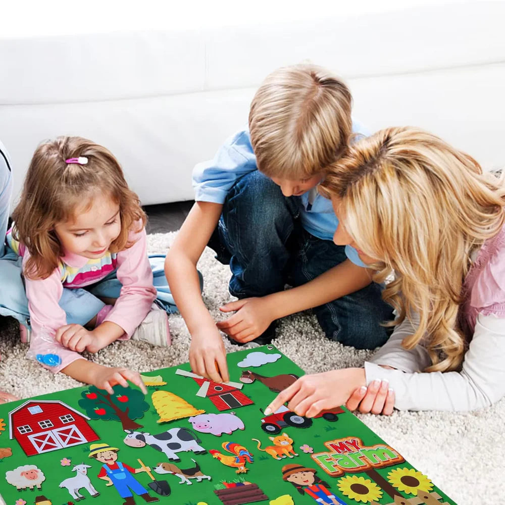 PatchPlay™ – Set für kreative Geschichten für Kinder | 50% Rabatt