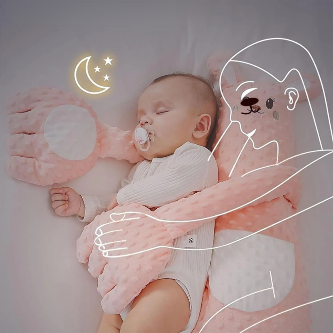 SleepyHug™ – Beruhigendes Baby-Schlafhilfe-Kissen für sanfte Nächte [50% Rabatt]