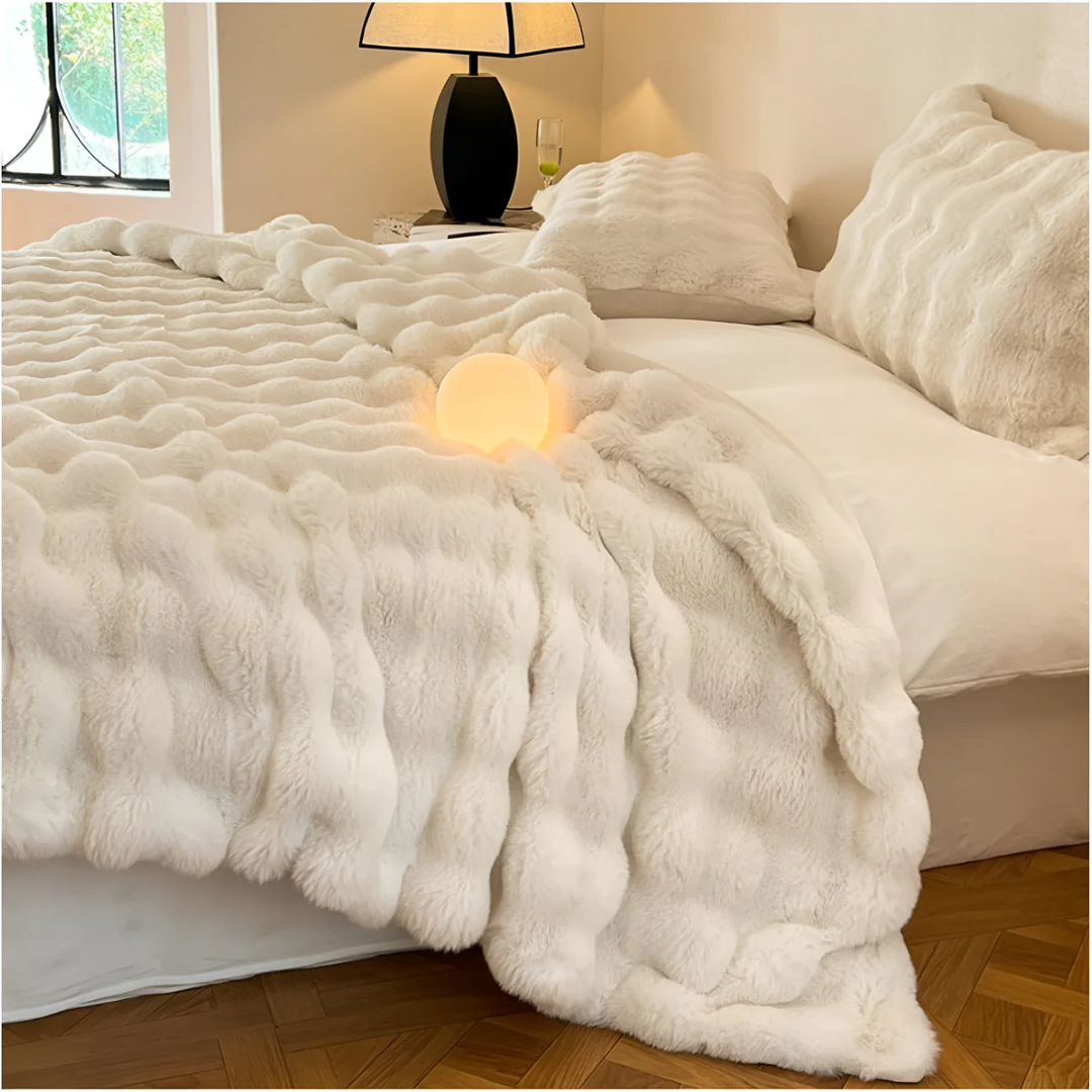 Luxus Fleece Kuscheldecke – Weich, warm & leicht waschbar