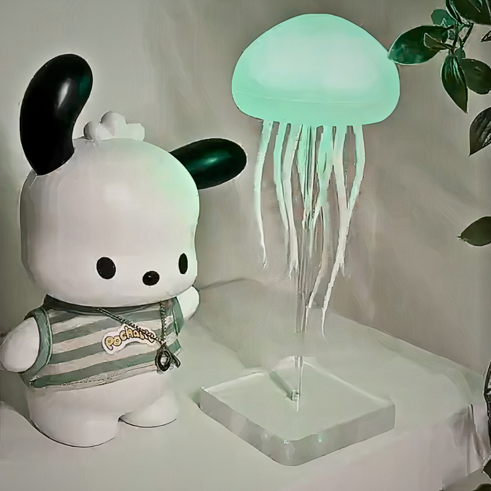 LED Quallenlampe mit Musikmodus & realistischer Bewegung