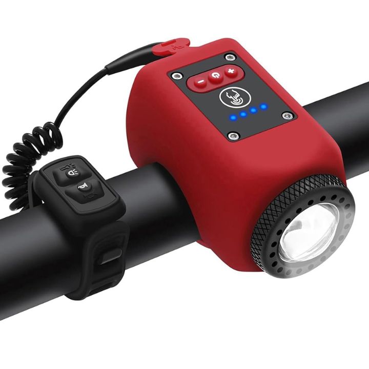 LuminoHorn™ – Fahrradklingel mit Licht – Laut, wasserdicht & USB-ladbar [50 % Rabatt]
