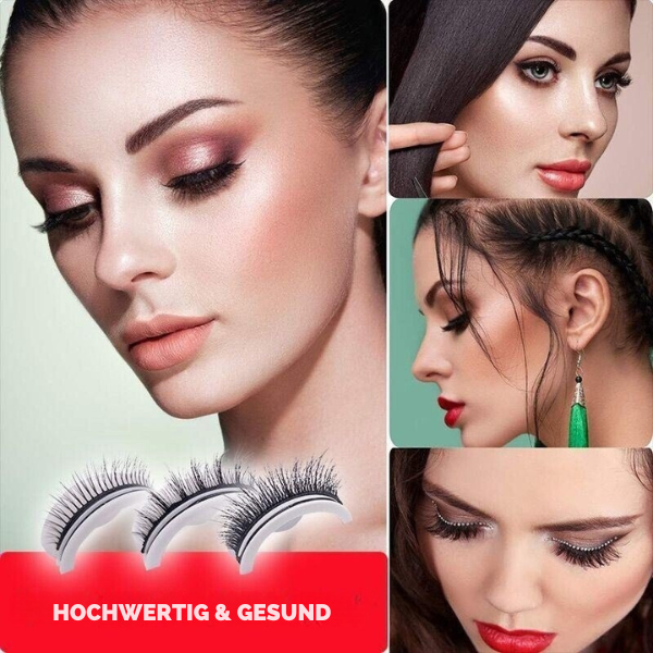 LashGlam™ – Selbstklebender Wimpernschmuck für funkelnde Augenblicke [1 + 1 Gratis]