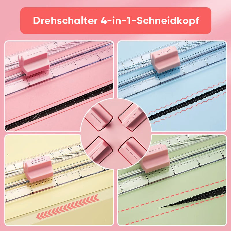 OmniSlice™ – 4-in-1 Multifunktions-Papierschneider für präzises Schneiden [50 % Rabatt]
