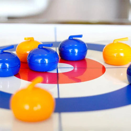 Curlium™ – Tragbares Curling-Tischspiel | 50% Rabatt