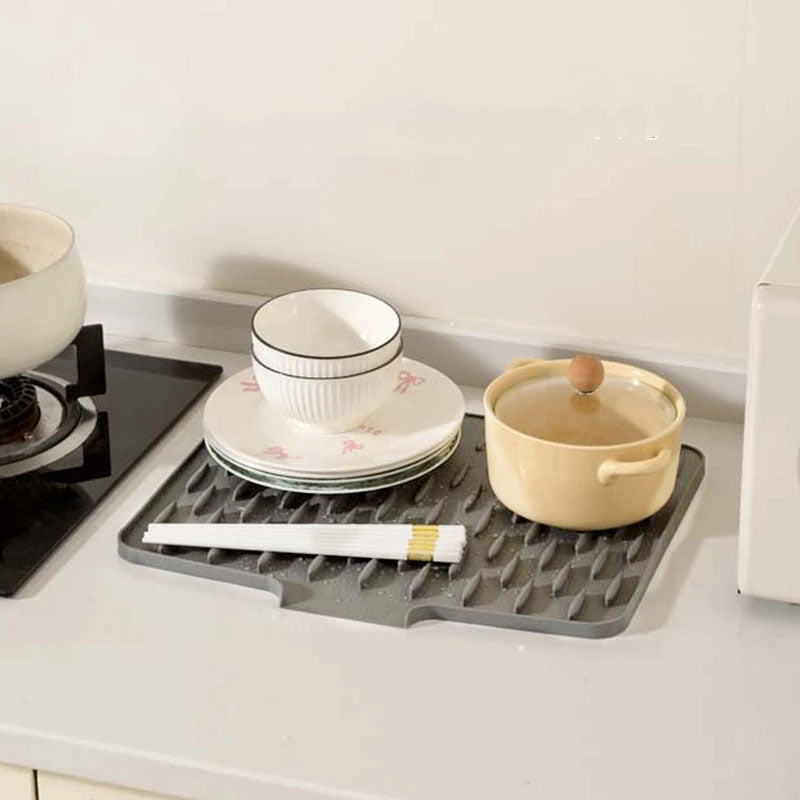 DryShield™ – Silikon-Trocknungs- und Hitzeschutzmatte – flexibel & BPA-frei [50 % Rabatt]