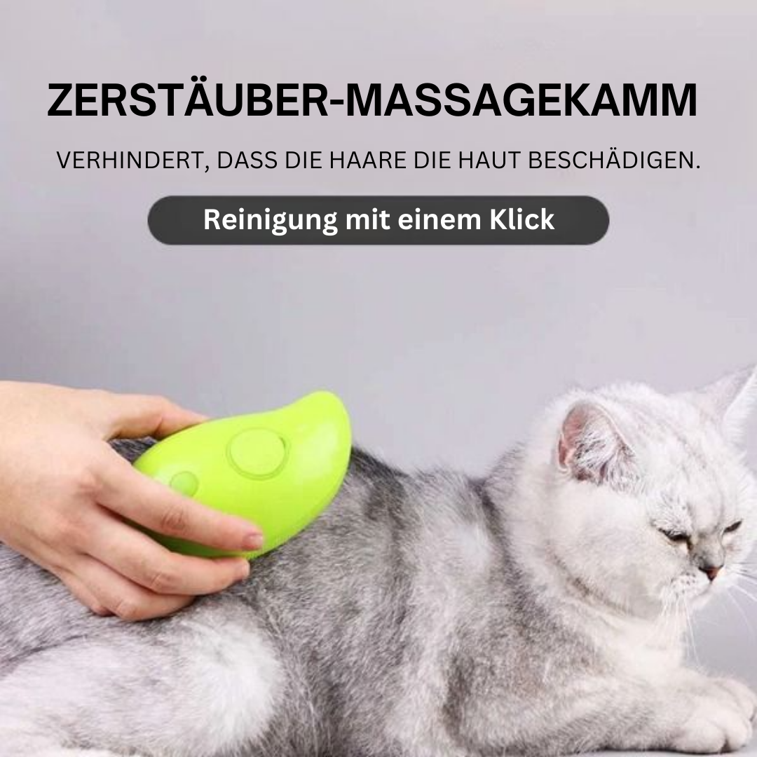 1 + 1 Gratis | PetRelaxa™ - Wasserspray-Massagekamm
