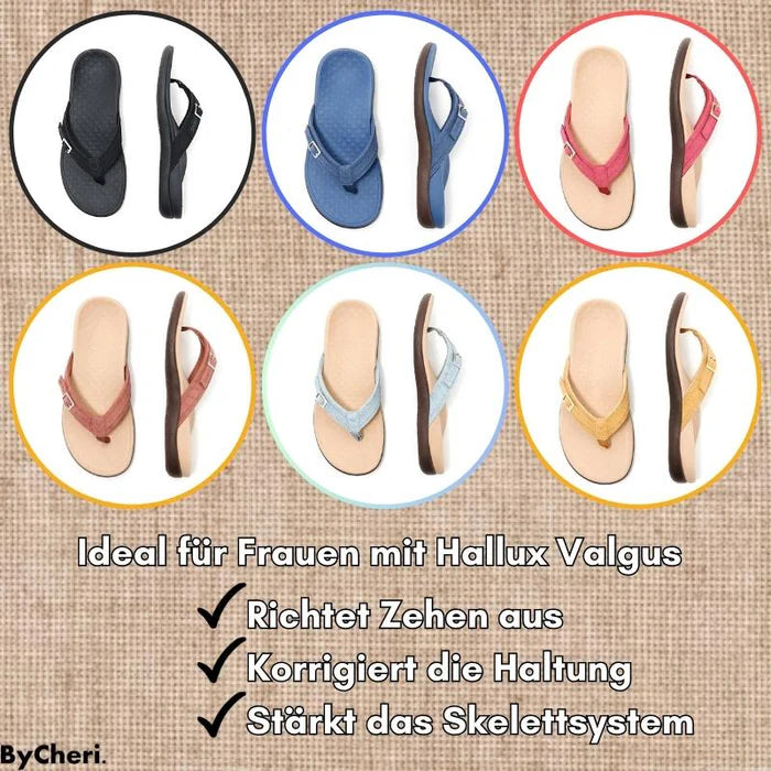 SummerStride™ Flip Flops - Stilvoller Komfort für mühelose Sommertage | 50% Rabatt