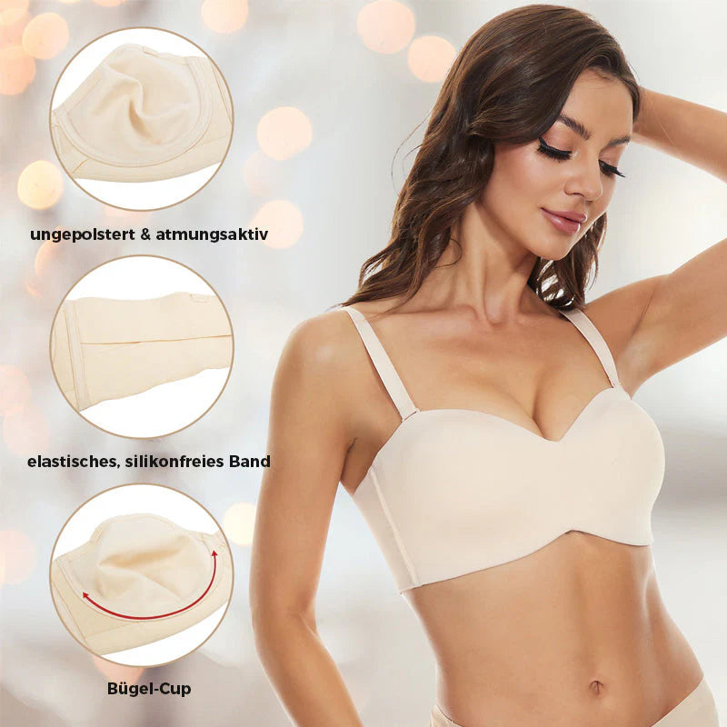 CurveMaster™ – Trägerloser BH mit Sicherem Halt | 50% Rabatt