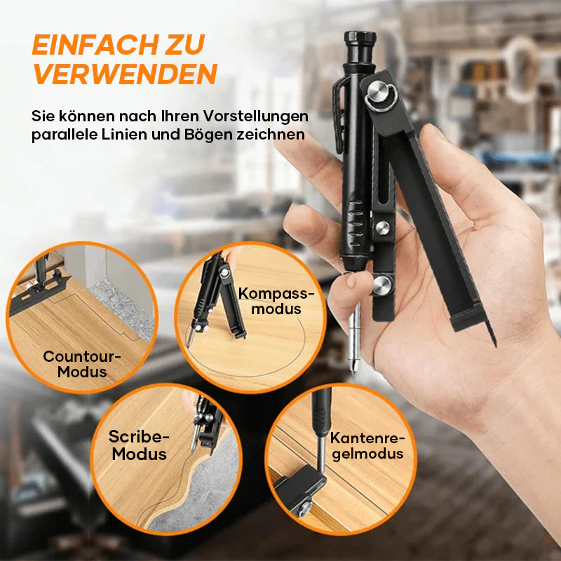 AnglePro™ – Multifunktionales Anreißwerkzeug zum Markieren | 50% Rabatt