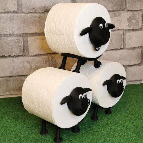 Sheepy™ – Charmanter Toilettenpapierhalter mit Schafen | 1 + 1 Gratis