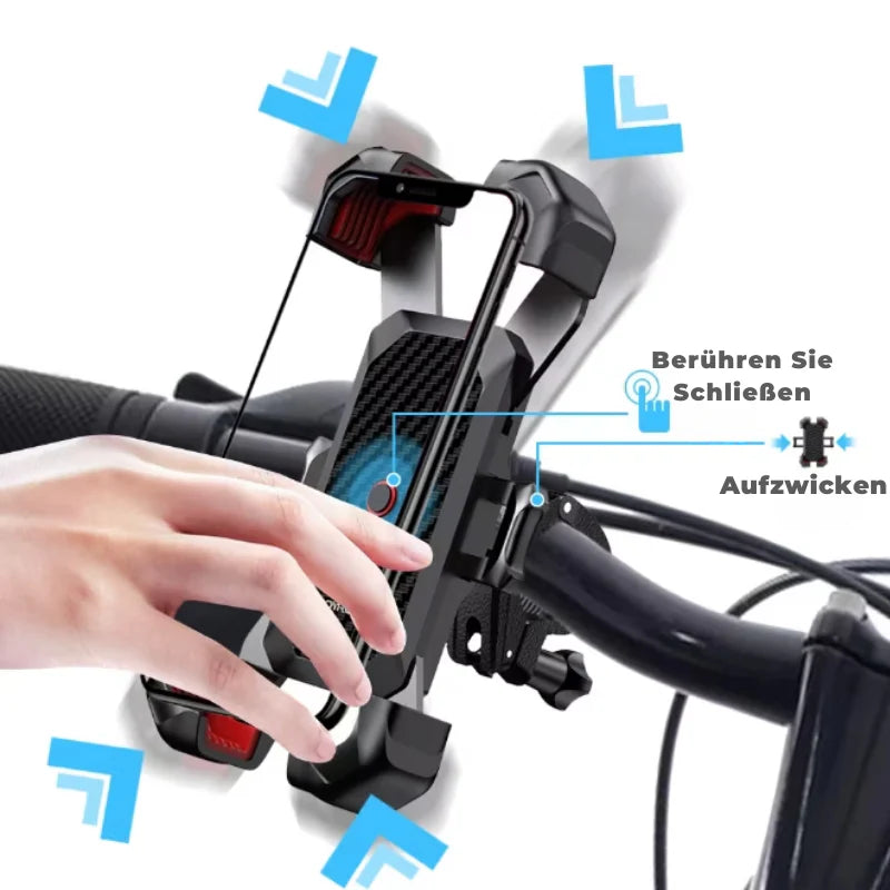PhoneDock™ – Sichere Dreh-Telefonhalterung für Radfahrer | 50% Rabatt