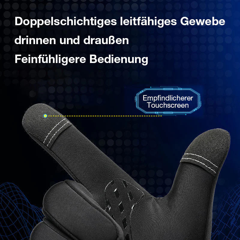 WinterTouch™ – Winddichte Thermohandschuhe für den Winter | 50% Rabatt