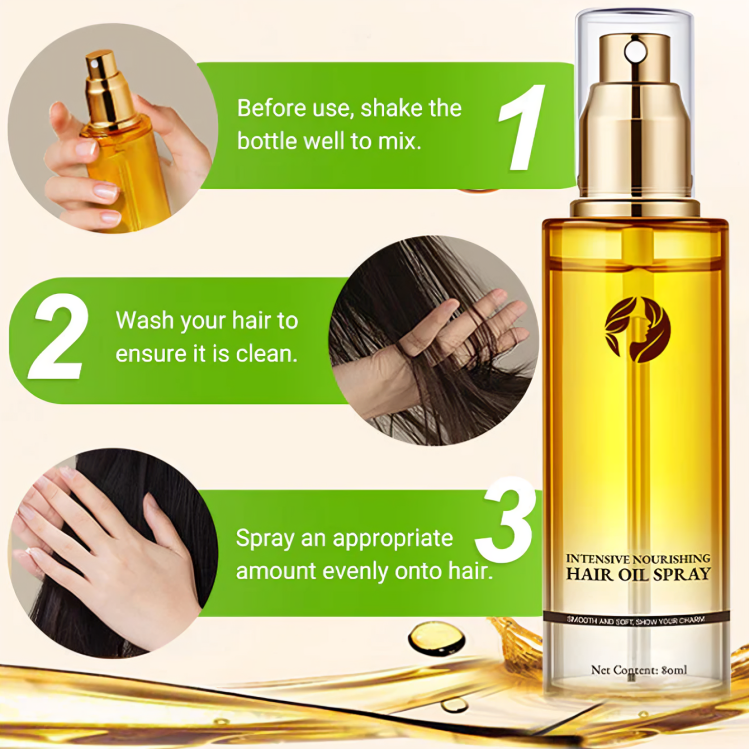 VelvaHair™ – Haaröl-Spray für glänzendes, gesundes & geschmeidiges Haar in Sekunden [1 + 1 Gratis]