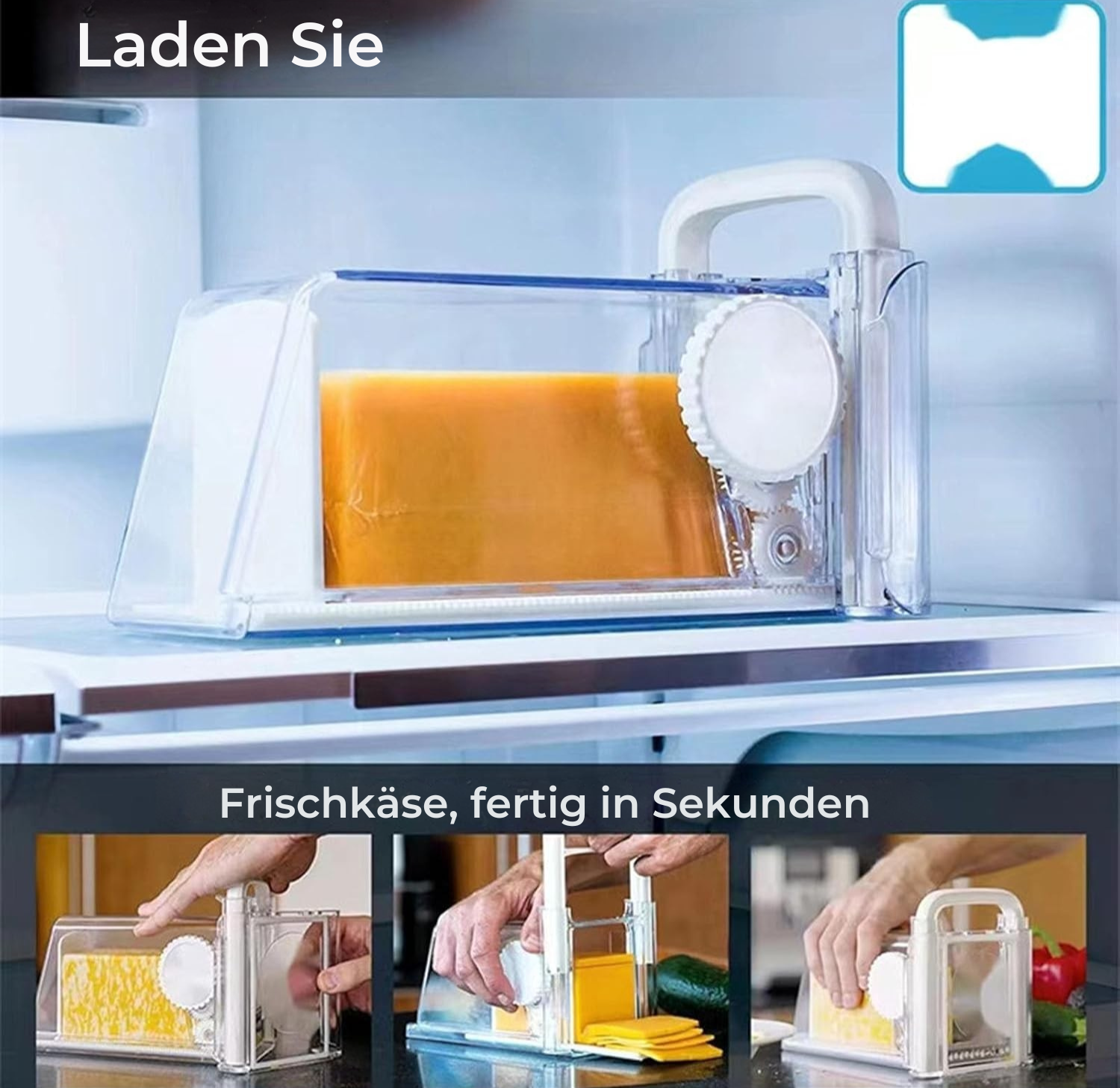 CheeseGlide™ – Für perfekte, gleichmäßige Käsescheiben auf Knopfdruck [50 % Rabatt]