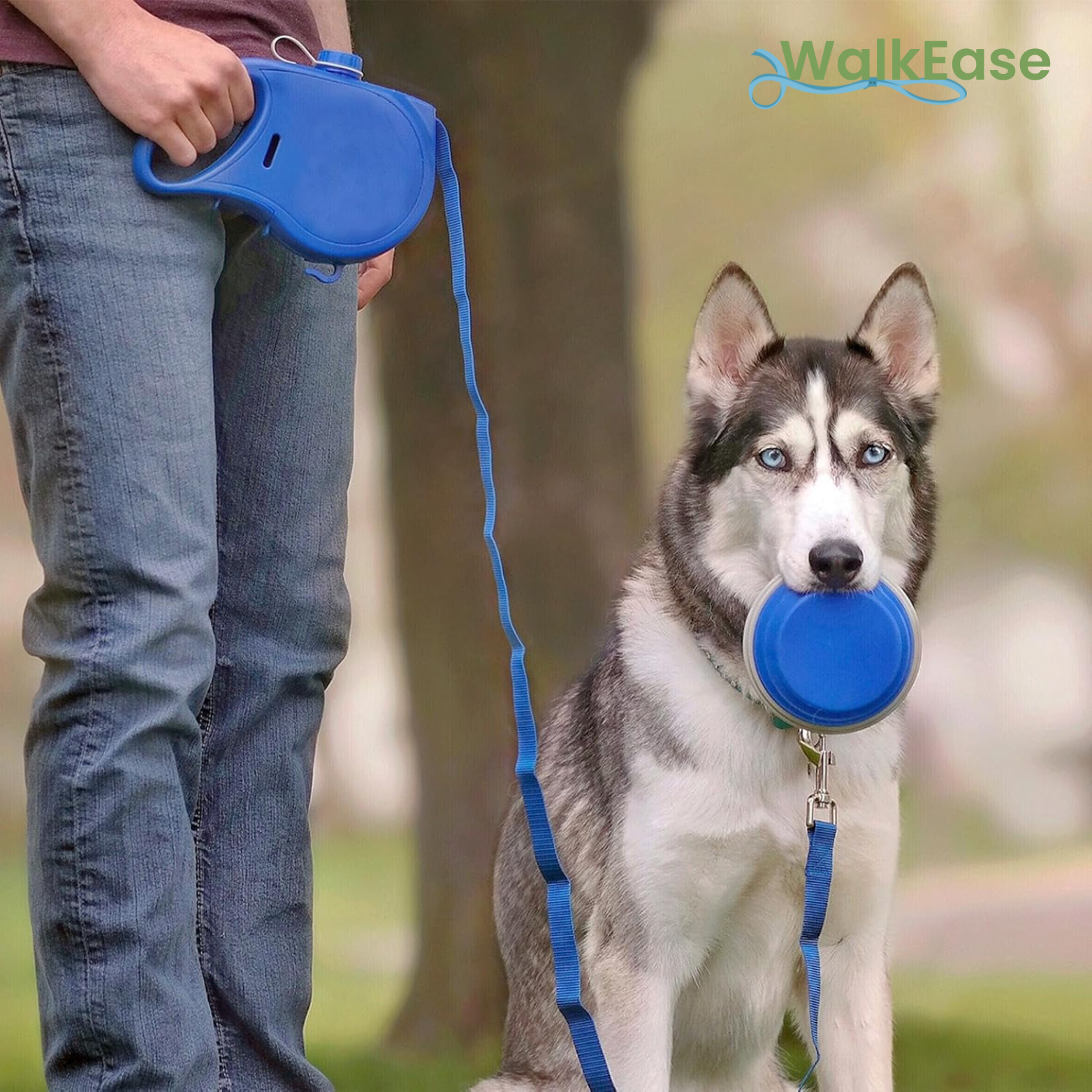 WalkEase™ – 5-in-1 Hundeleine für vielseitigen Spaziergangskomfort [50 % Rabatt]