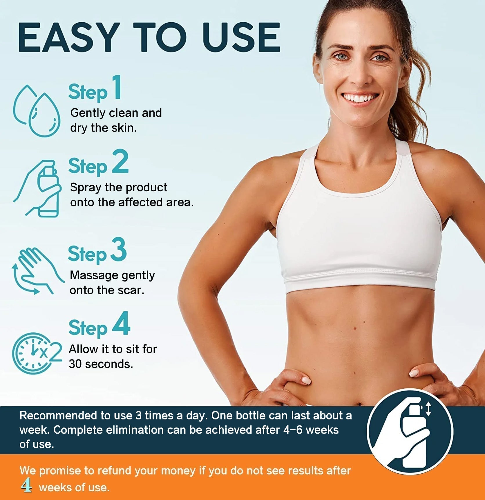 ScarSpray™ – Beruhigt gereizte, empfindliche Haut schnell und effektiv [50 % Rabatt]