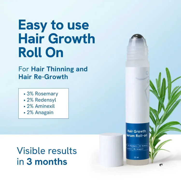 StrandBoost™ – Haarwuchs-Serum-Roller gegen Haarausfall [1 + 1 Gratis]