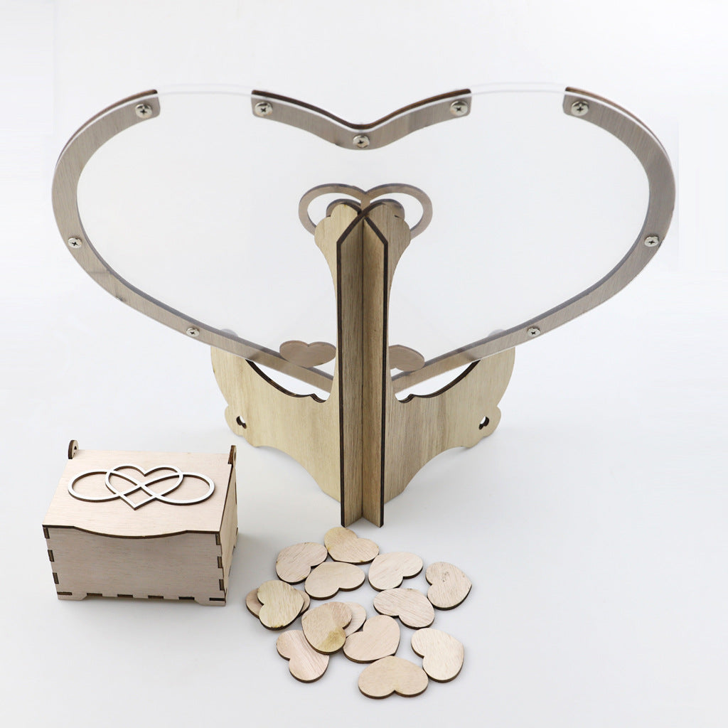 LoveScribe™ – Herz-Gästebuch für unvergessliche, liebevolle Erinnerungen [50% Rabatt]