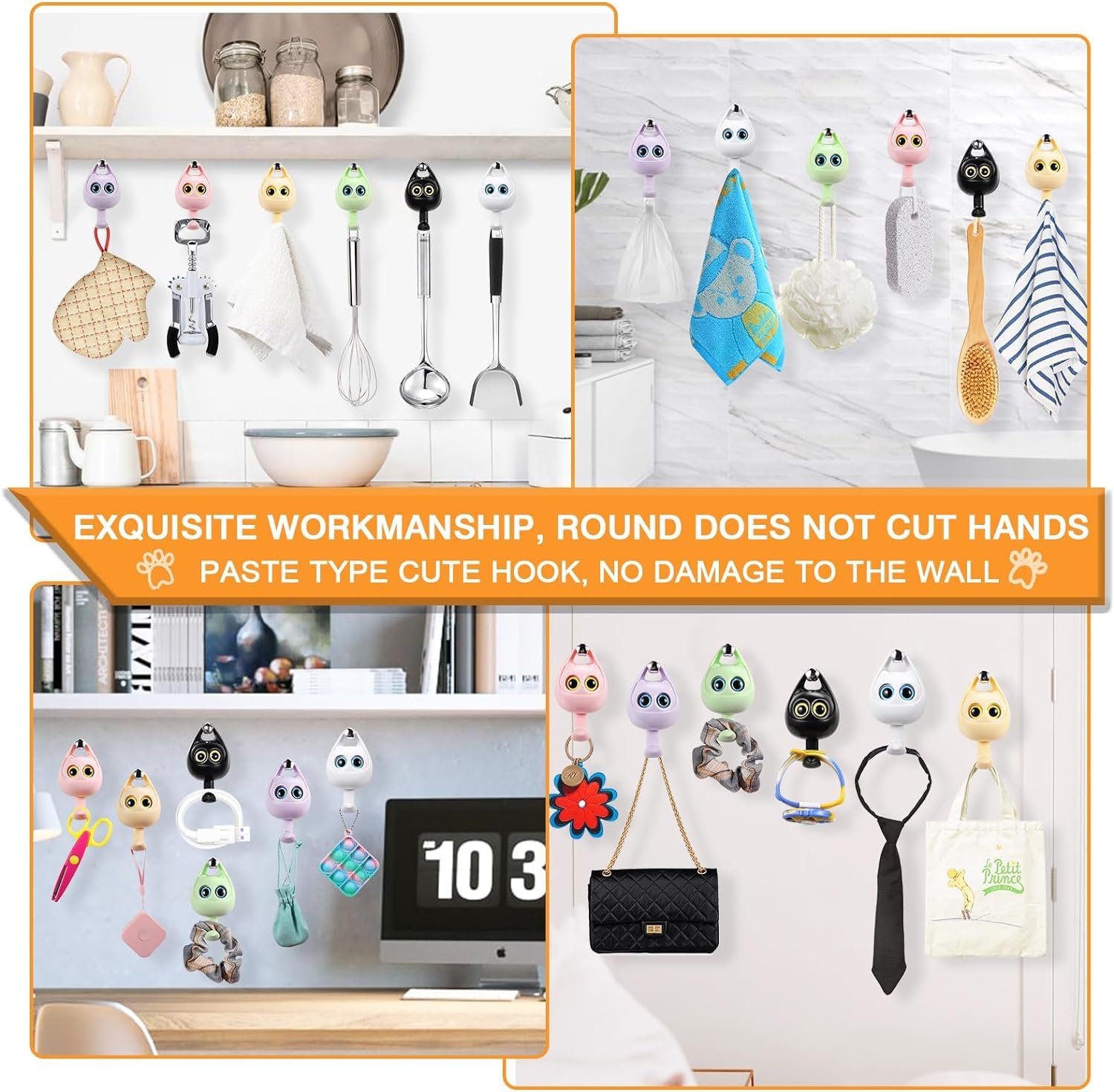 KittyClips™ – Charmante Ordnung für Schreibtisch & Zuhause [1 + 1 Gratis]