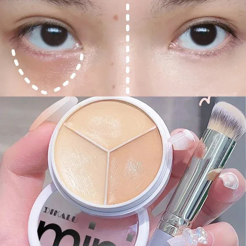 Mila™ – Tricolor Concealer Palette für makellose Haut | 50% Rabatt