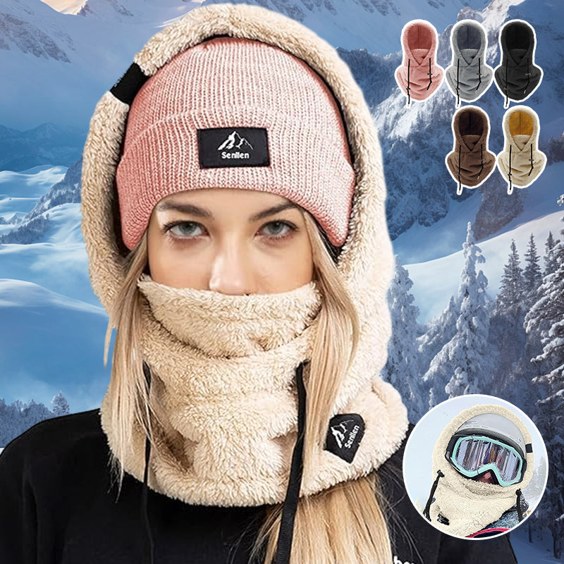 FrostGuard 3-in-1 Balaclava Wintermütze – Warm, winddicht & wasserdicht