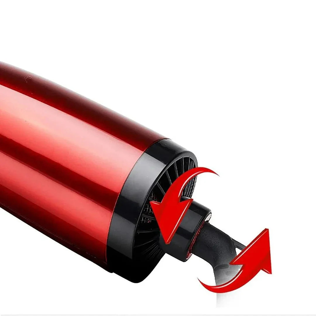 3-in-1 Rotierender Heißluftstyler mit Keramik-Ionenbürste & 3 Temperaturstufen