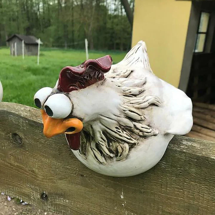 ChickenDeko™ Garten Hühnerfiguren | NUR HEUTE 50% RABATT