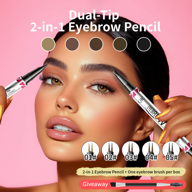 MicroLift™ – Dual-Fork Augenbrauenstift für präzises, langanhaltendes Styling [50 % Rabatt]