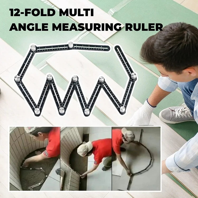 50% Rabatt | MultiAngle™ - 12-faches Multi-Winkel-Messlineal