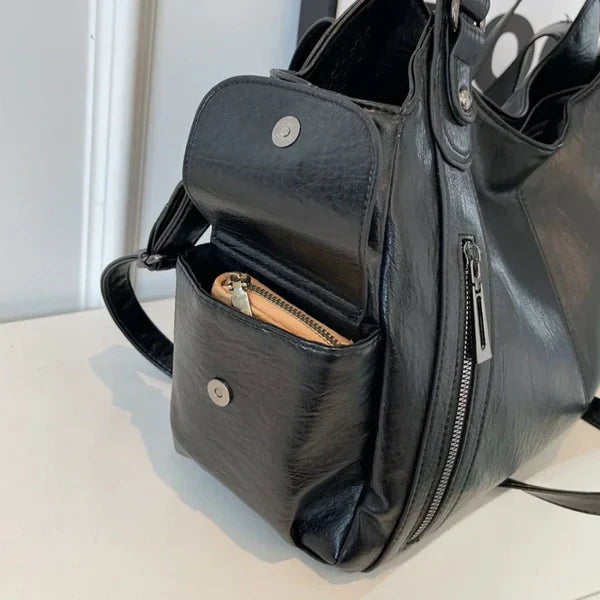 Estella™ – Geräumige Tote Bag aus Leder | 50% Rabatt
