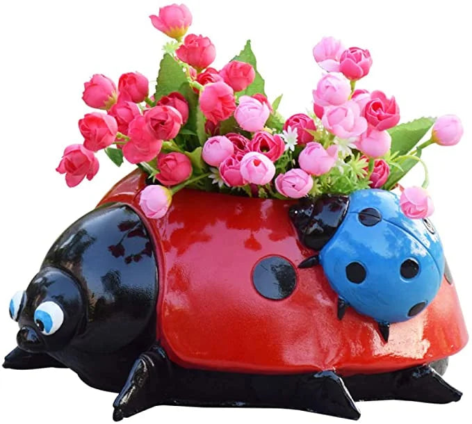 LadyBug™ Bunter Marienkäfer Blumentopf | 50% Rabatt