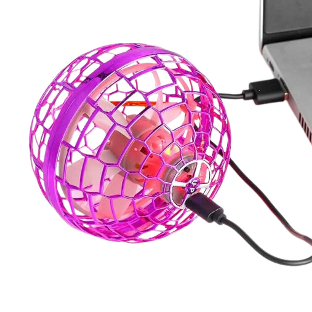 GlowSpin™ – Flying Orb Ball mit LED-Lichtern | 50% Rabatt