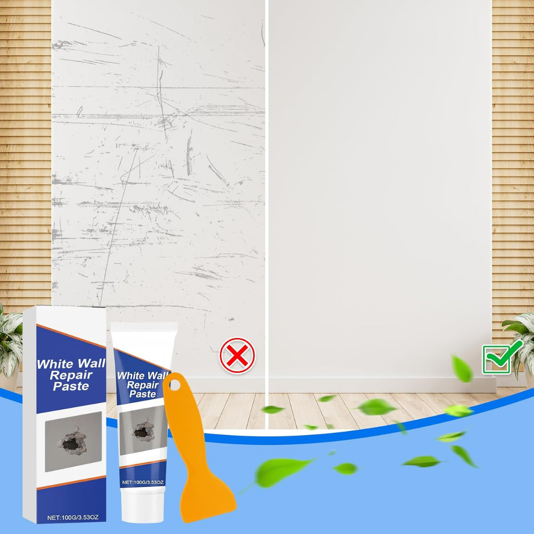 WandFix™ – Schnelle und einfache Wandreparaturpaste für glatte Oberflächen [1 + 1 Gratis]