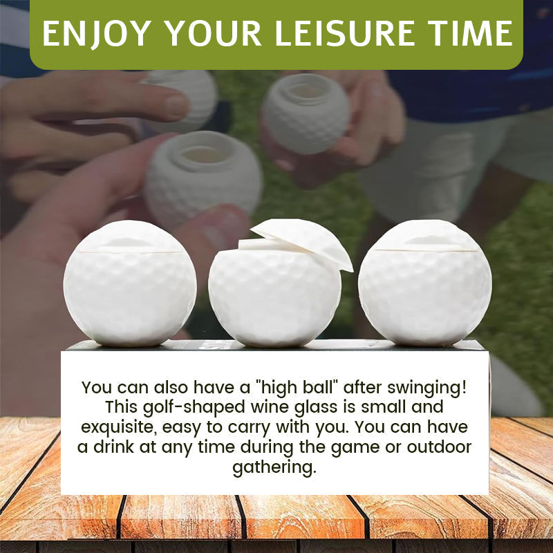 SwingShot™ – Kreatives und spaßiges Golfball-Schnapsglas [2 + 2 Gratis]