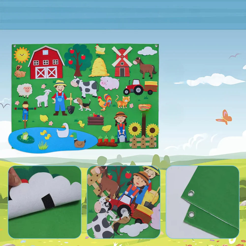 PatchPlay™ – Set für kreative Geschichten für Kinder | 50% Rabatt