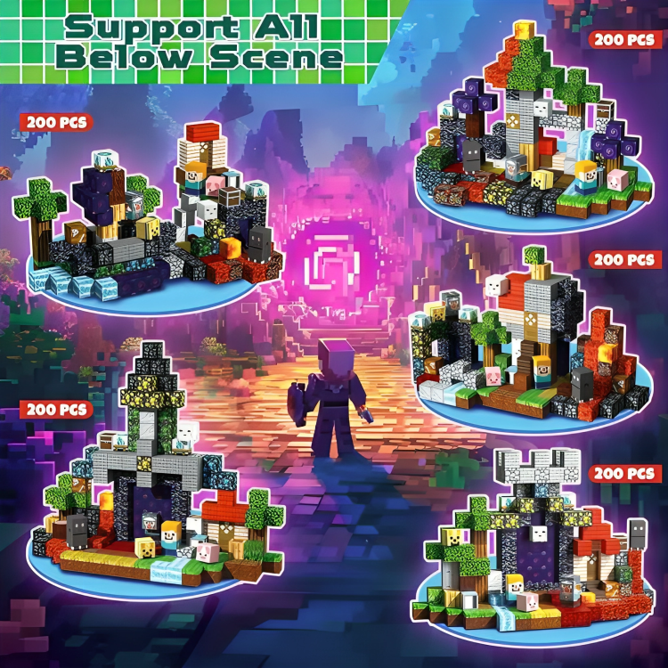 PixelBrix™ – (200-teiliges Set) zum Entfesseln Ihrer Kreativität [50 % Rabatt]