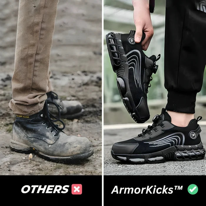 ArmoKicks™ – Stahlkappen-Power-Trainer-Schuhe | 50% Rabatt