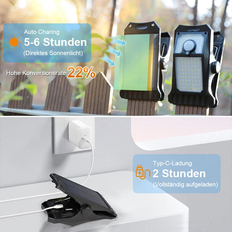 LumiSol™ -  Wasserdichte Solarlampe für jede Umgebung [50% Rabatt]