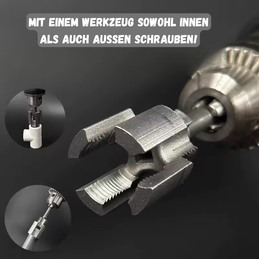 ThreadCraft™ – 2-in-1-Rohrgewindeschneider für präzises Schneiden [50 % Rabatt]