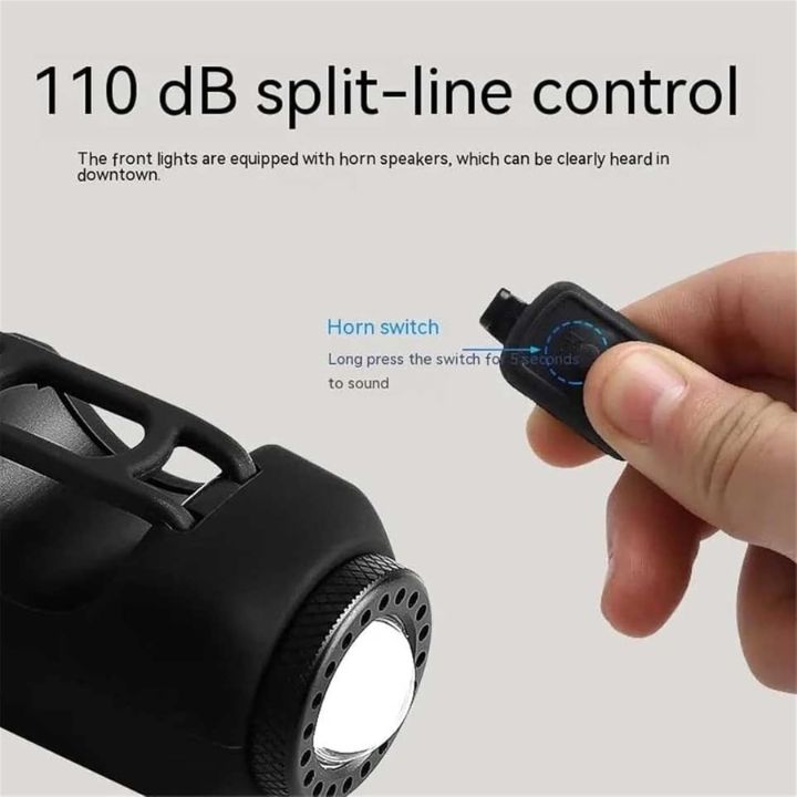 LuminoHorn™ – Fahrradklingel mit Licht – Laut, wasserdicht & USB-ladbar [50 % Rabatt]