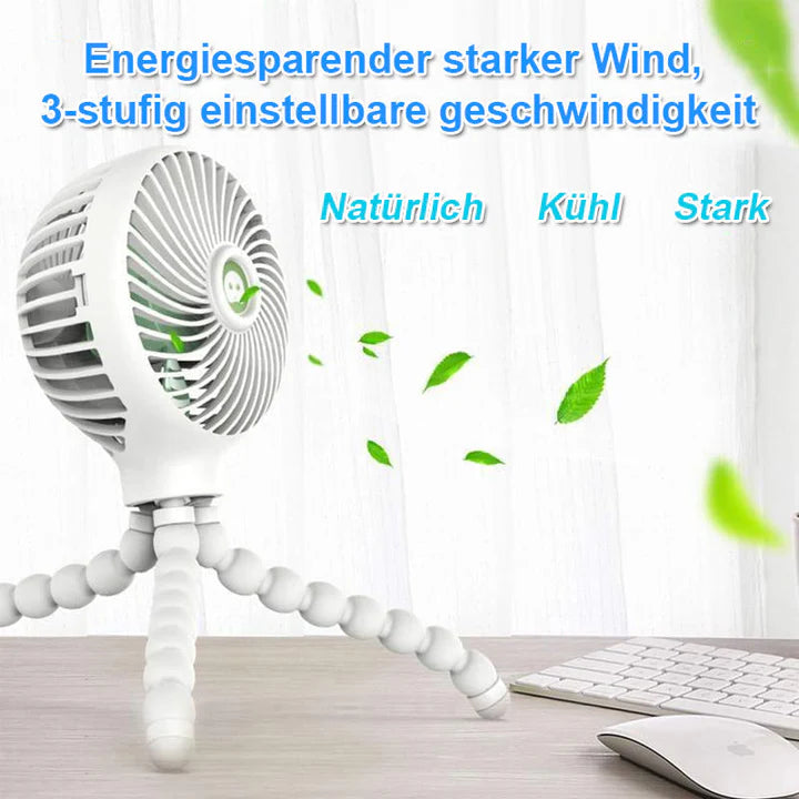 ClipFan™ Tragbarer Mini-Ventilator Mit Handgriff | 50% Rabatt