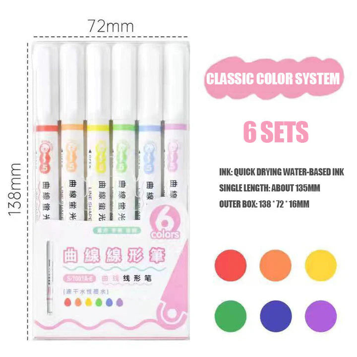 PaternPen™ – Einzigartige Marker für Kreative Meisterleistungen | 3 + 3 Gratis