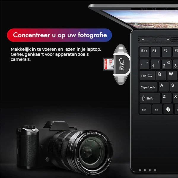 MultiPort™ – 4-in-1 Universal-Multiport SD/TF-Kartenleser | 50% Rabatt