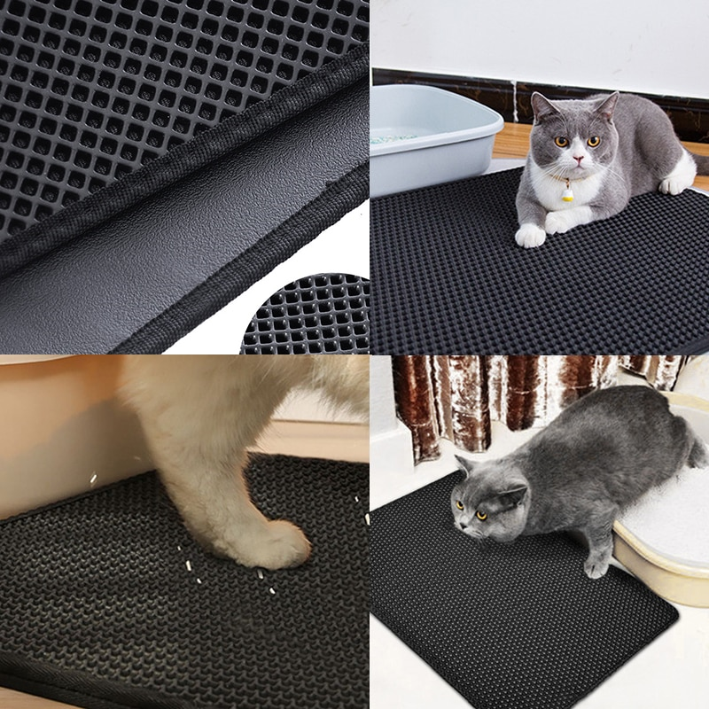 PawGuard™ – Zwei-lagige Katzenstreumatte für saubere und hygienische Böden [50 % Rabatt]