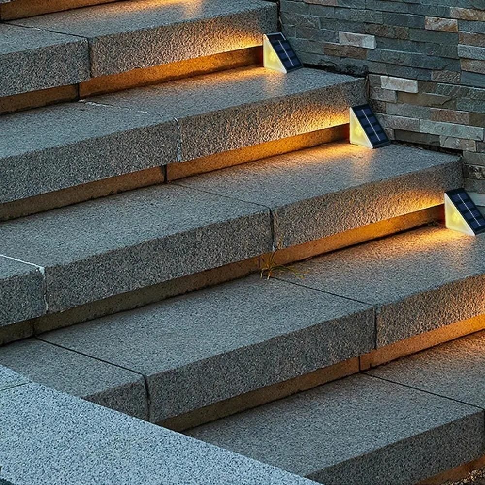 GlowSteps™ – Erhellt eure Nächte mit stilvollen Treppenlichtern für den Außenbereich [1 + 1 Gratis]