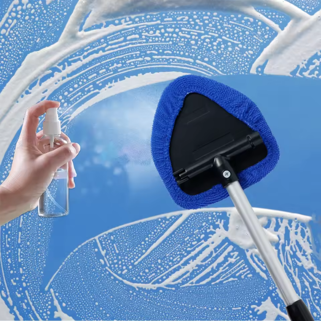 ClearWipe™ – 180° drehbarer Fensterreiniger für streifenfreie Sauberkeit [50 % Rabatt]