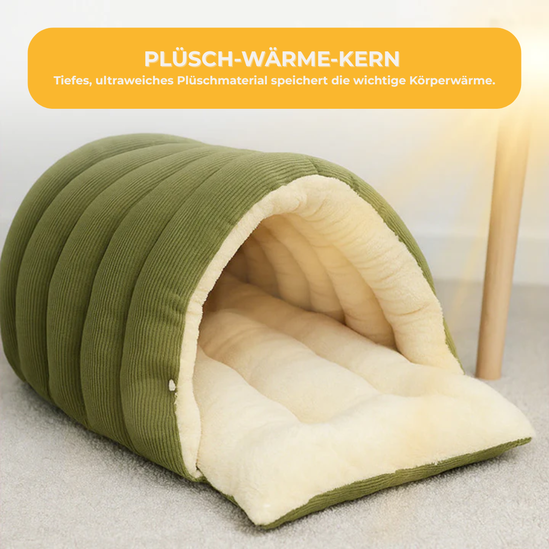 Felltraum™ – Kuschelige Haustierhöhle Deluxe für geborgene Wohlfühlmomente [50 % Rabatt]