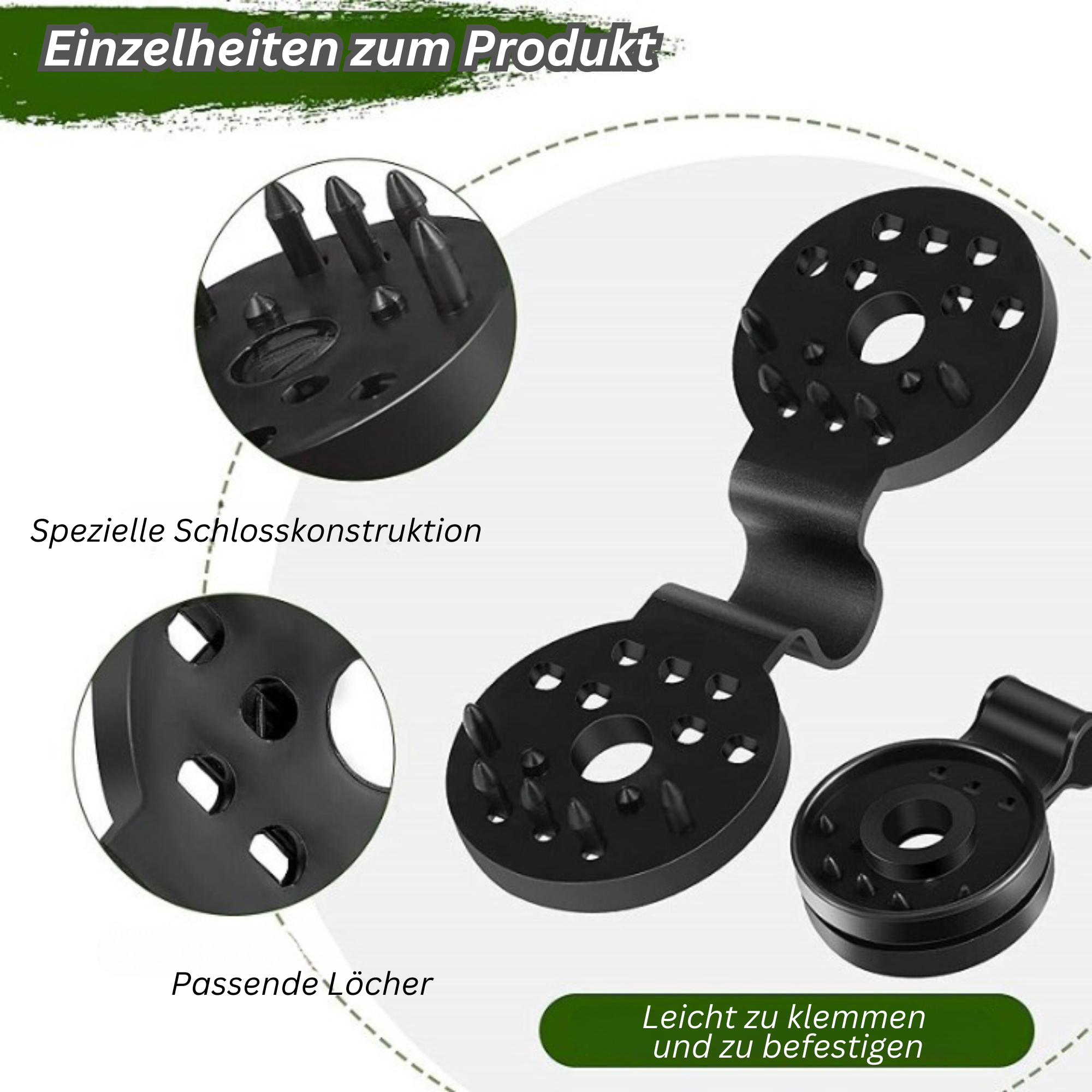 SunClip™ – Robuste Kunststoffklammern für Schattentücher, flexibel und einfach zu befestigen [25 + 25 Gratis]