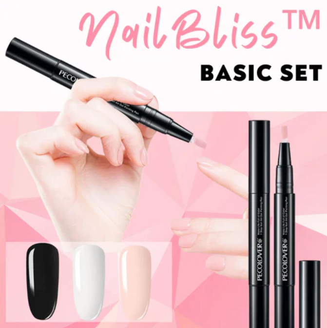 NailBliss™ - Nageldesign-Stift Für Kreative Und Präzise Looks [1 + 1 Gratis]