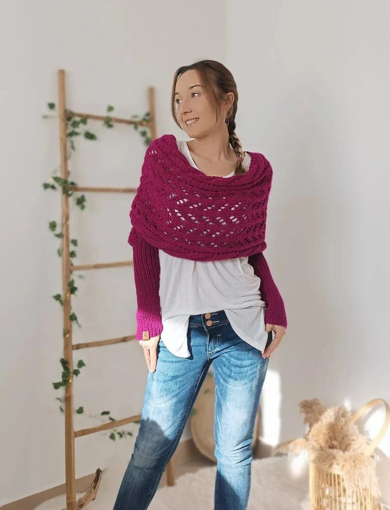 50% Rabatt | Lilian™ Bequemer Strickschal [Letzter Tag Rabatt]